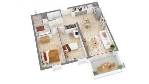 Appartement - ST JEAN DE BRAYE - LOIRET                   45 - Annonce immo: photo 1